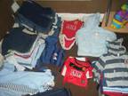 BABY BOYS clothes bundle 3-6 3-6 months 54 tops 31...